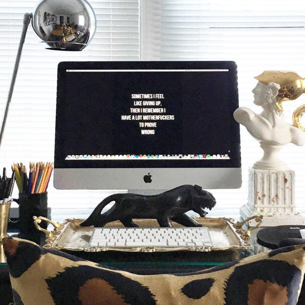 STYLE YOUR DESK LIKE A #WOMENWARRIOR