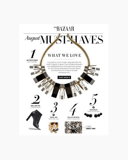 HARPER’S BAZAAR RIO DE JANEIRO RINGS | AUG 2014