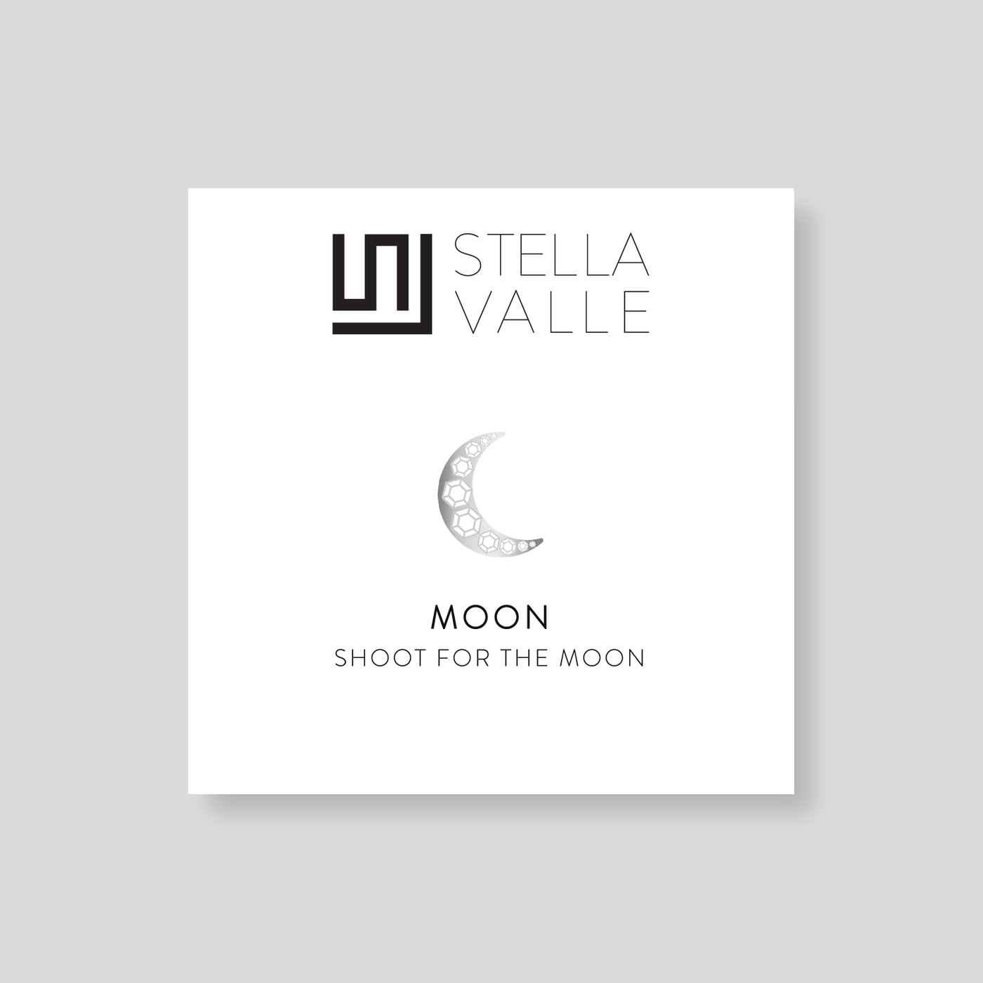 MOON Huggie Earrings