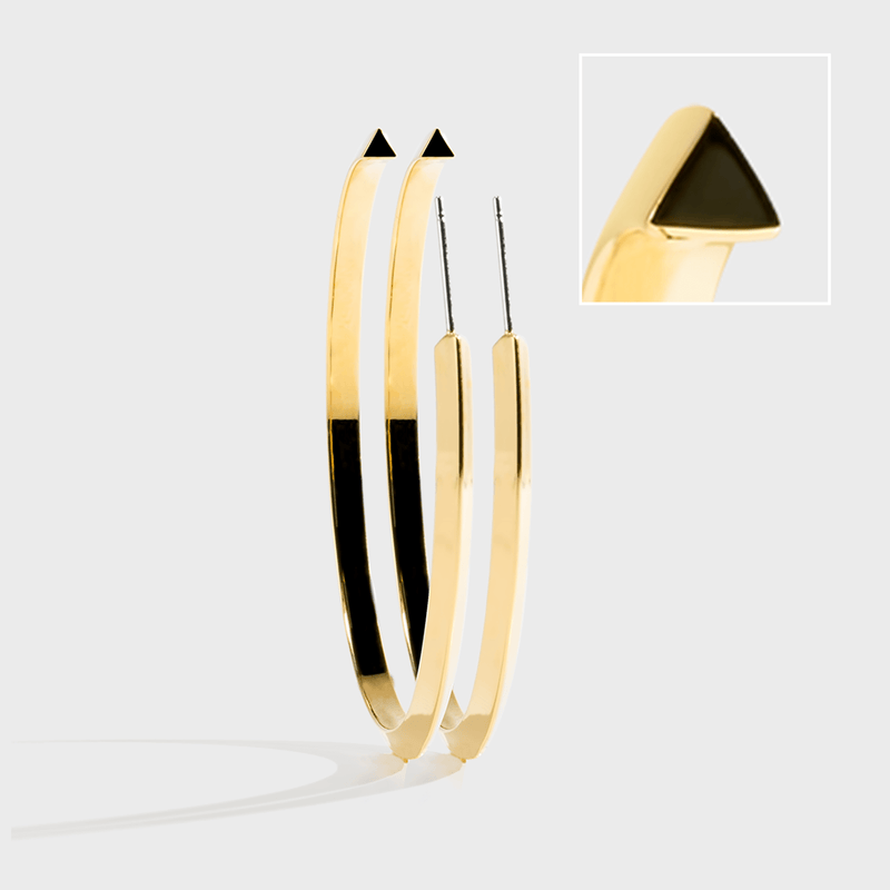 TRIANGLE 2" Earrings