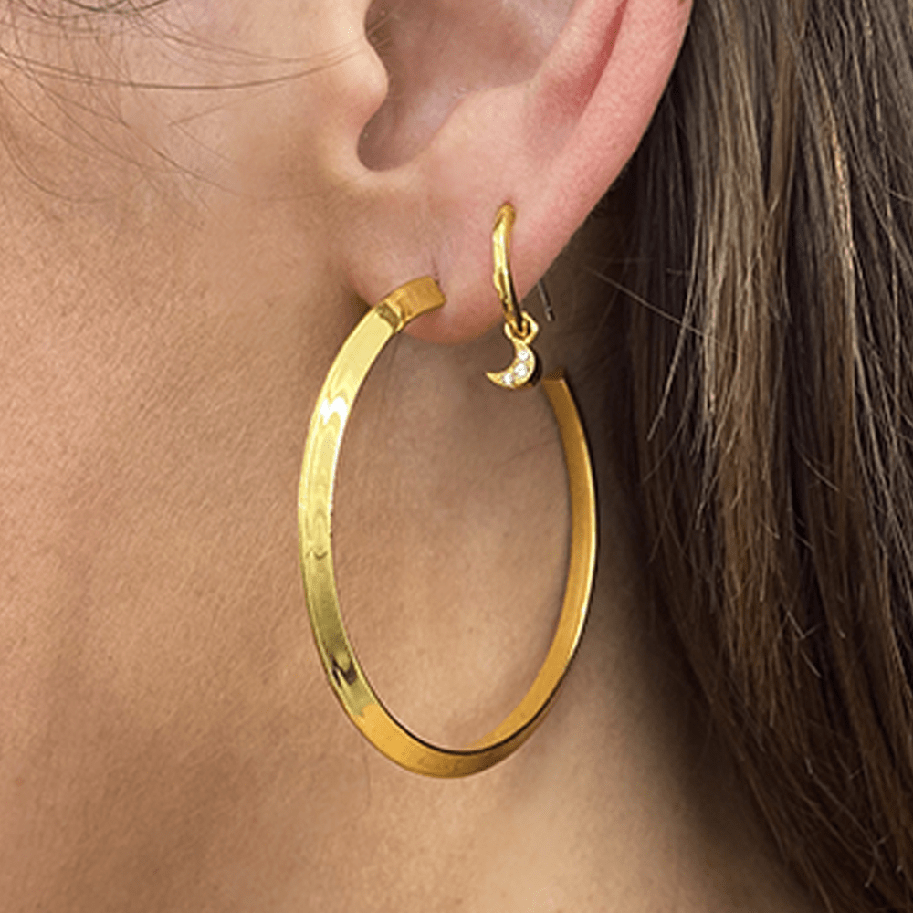 TRIANGLE 2" Earrings
